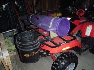 Bucket carrier and auger carrier