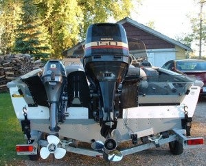 150 HP main motor and 8 HP kicker