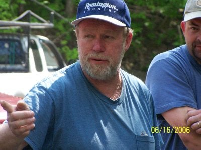 Lanny Benoit at Big Buck Tracking School in Allagash, Maine