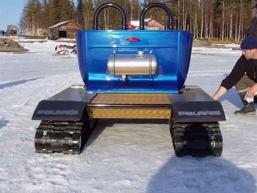 Hot Rod Snowmobile