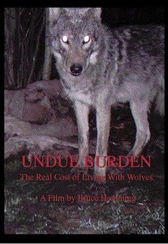 Undue Burden: The Real Cost of Living With Wolves