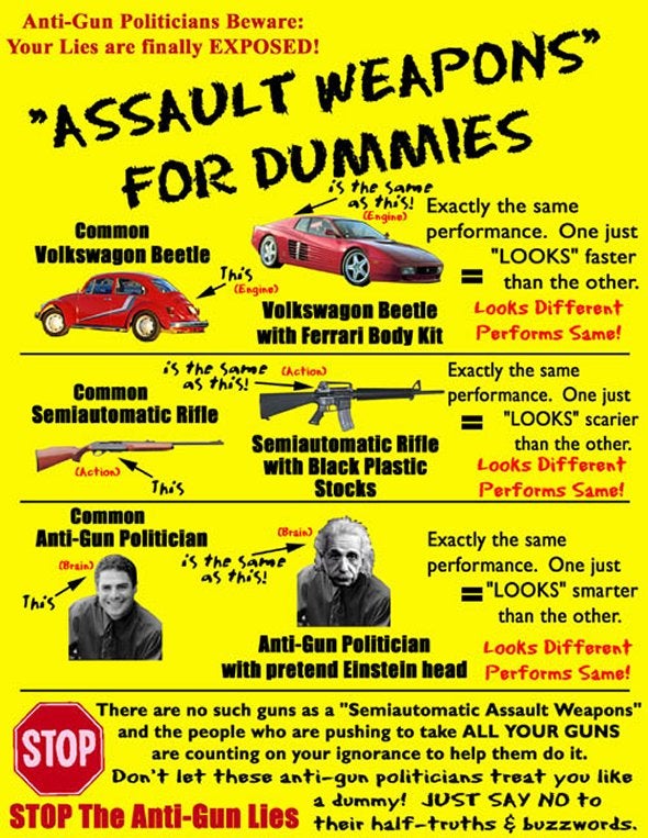 assault weapons for dummies