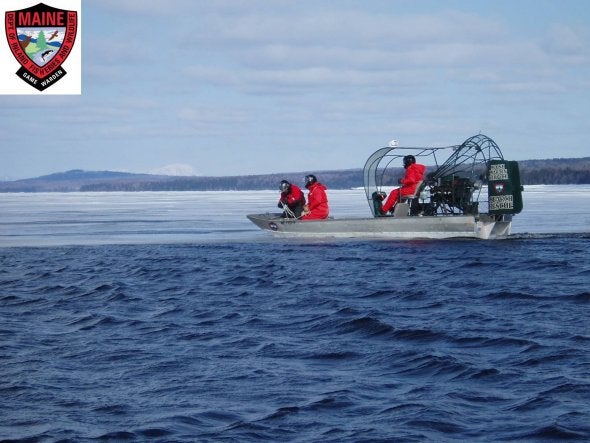 Recovering bodies of Achenbachs on Moosehead Lake, Maine