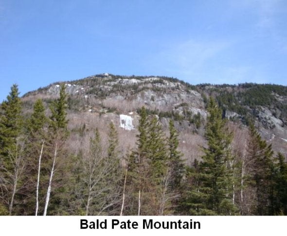 bald pate Mountain and Table Rock - Maine