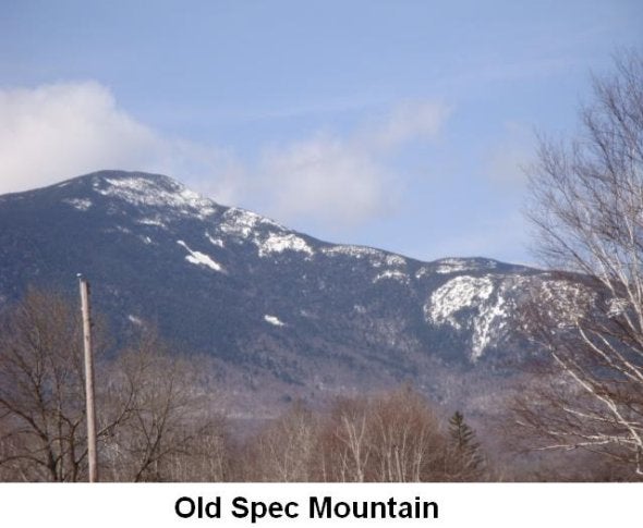 old speck mountain - Maine