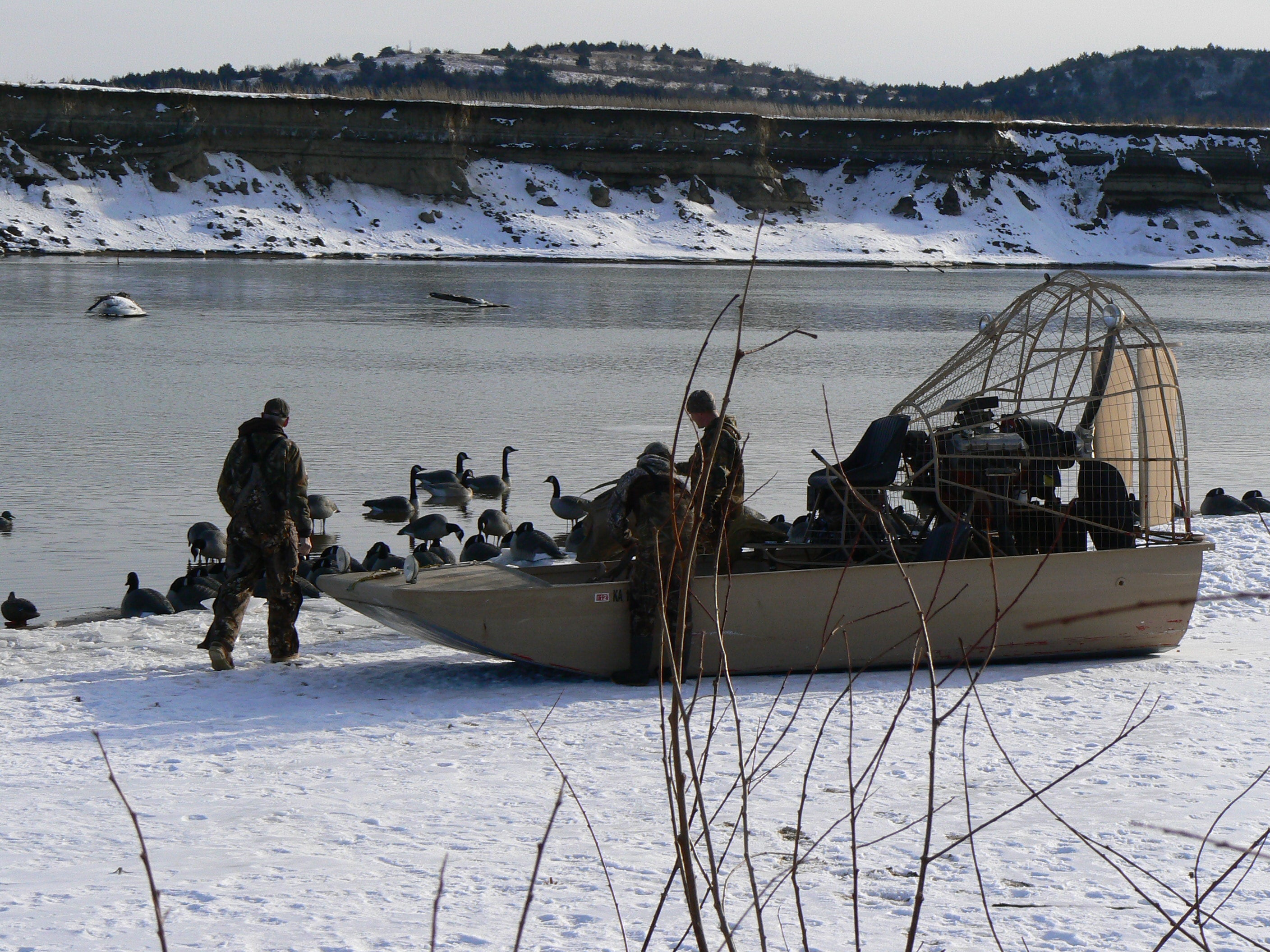Kansas River Duck Hunting