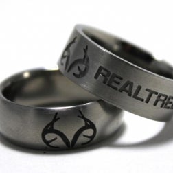 Realtree Logo Design Rings on sale now