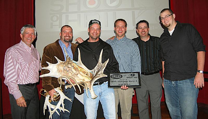 John Frank Receives 2009 Mossy Oak Passion Award