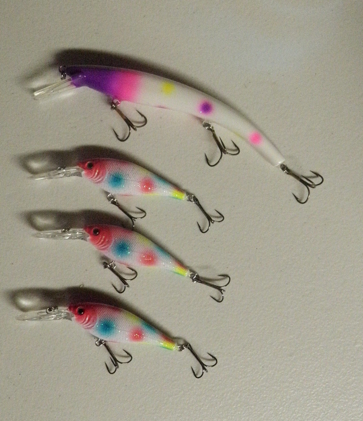 Flicker Shad Color Chart