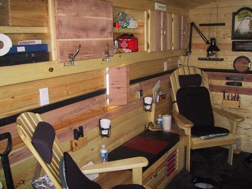 ice fishing hut plans